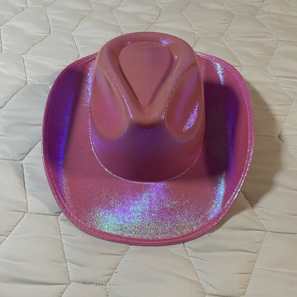 Shiny Pink Hat